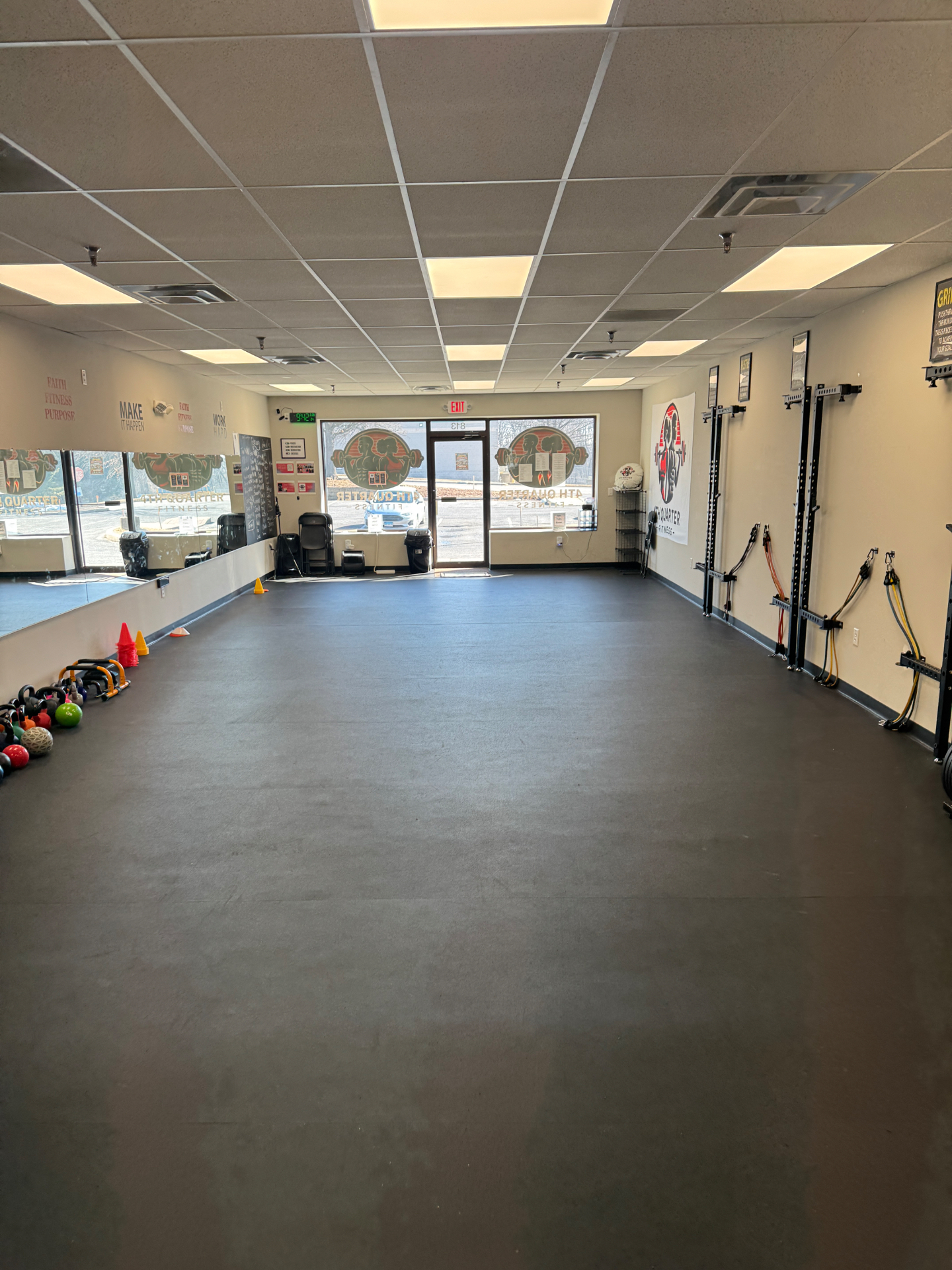 Gym facility and equipment