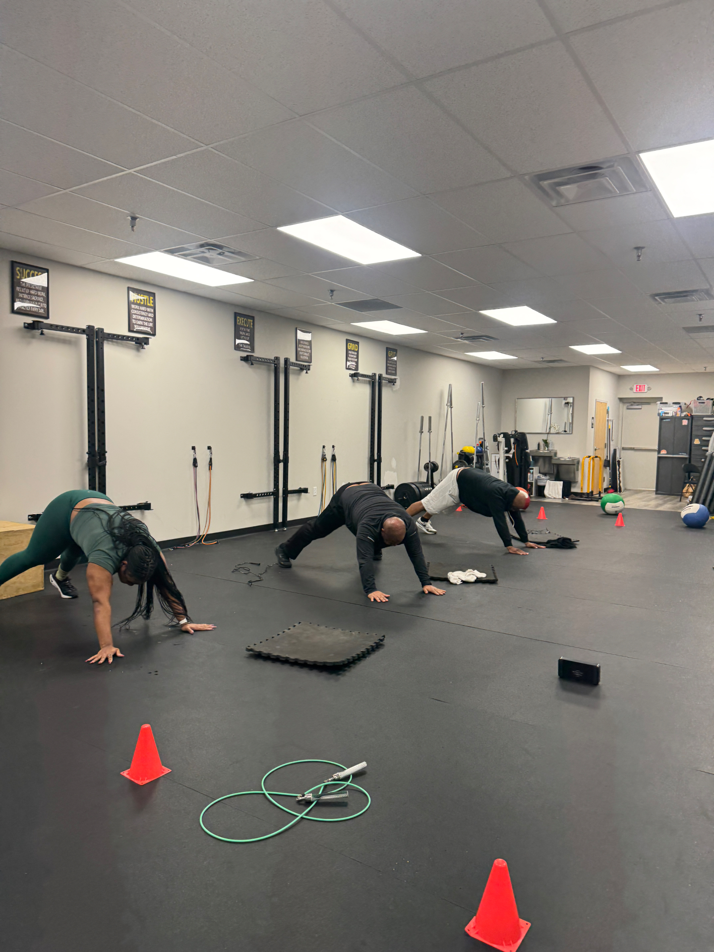 Group fitness class