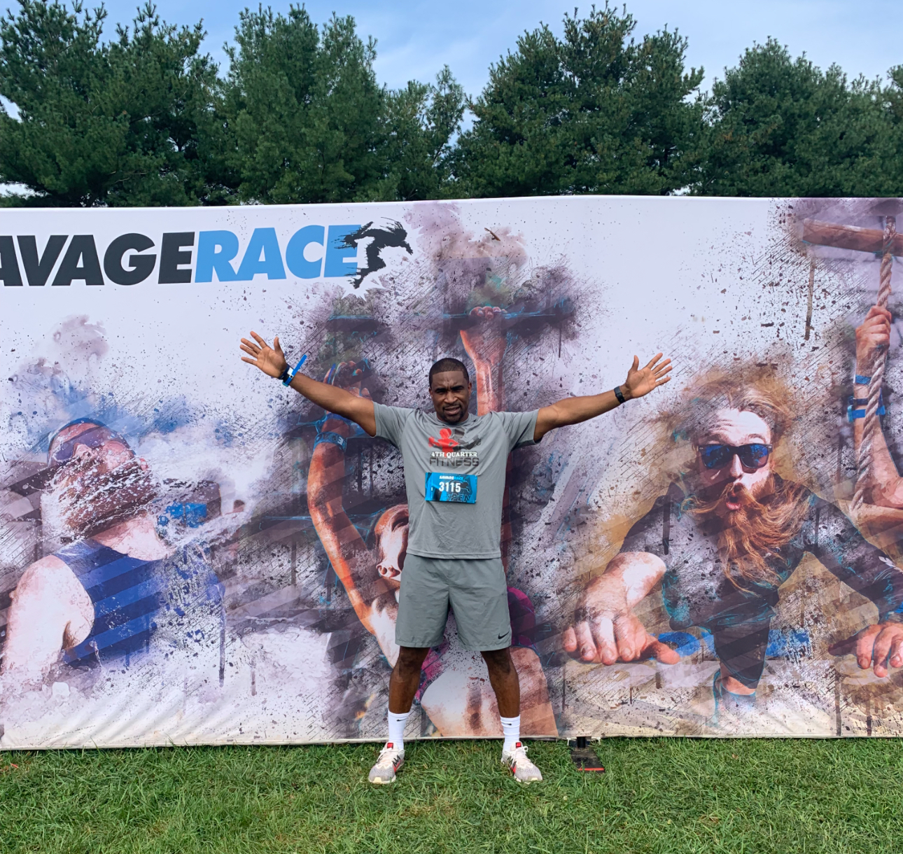 4th Quarter Fitness athlete at Savage Race